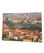 Postcard Prague Aerial View Chrome Unposted - $154.26 MXN