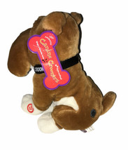 Canine Crooners Bull Dog Animated Singing Plush - Preferred Plush 2003 W/ Tag - £17.36 GBP