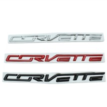  3D  Decals Sticker For Corvette C3 C4 C5 C6 C7 C8 Logo  Rear Trunk Letters Embl - £67.55 GBP