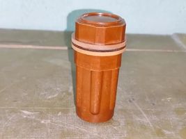 Vintage USSR AMMO Bakelite Tubus Сase Soviet Russian AMMO Box Tube Organ... - $26.63