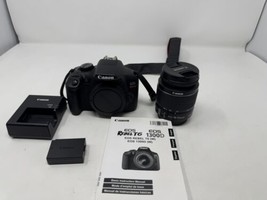 Canon EOS Rebel T6 DSLR Camera &amp; 18-55mm Lens - Black (6,900 Shutter Count) - $212.76