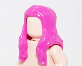 Pink hair piece for Minifigure - $1.80