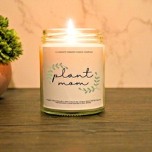 Plant Mom Candle Cool Gift For Plant Lovers Plant Lover Gift Gardener Gift Idea - £19.65 GBP