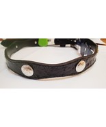 Faded Glory Boy&#39;s Western Belt Size MEDIUM (24-26) Black With Silver Acc... - $219.95 MXN
