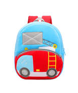 Anykidz 3D Blue Ladder Car Backpack Cute Vehicle With Cartoon Designs Ch... - £32.78 GBP
