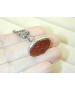 Antique Islamic Persian Carved Carnelian Agate Silver Hand Engraved Stam... - $4,283.20 MXN