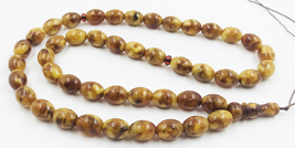 Islamic 45 Prayer beads Natural Baltic Amber  Tasbih Tasbeeh Misbaha pressed - £113.60 GBP