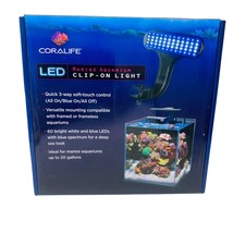 Coralife Marine Aquarium Clip-On LED Fixture for aquariums - £33.29 GBP