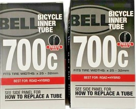 Bell 700C Bicycle Inner Tube Fits 25-32  New  Lot of 2 - £14.02 GBP