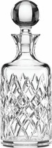 Lenox Irish Spring Crystal Mackenna Decanter &amp; Stopper Diamond Cut Irela... - $126.35