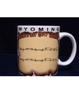 Collectible Souvenir Wheres my Horse Coffee Mug Cup Wyoming - £15.25 GBP