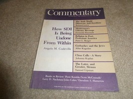 Vintage May 1986 Commentary Magazine - $15.84