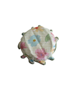 Longaberger Jar Cover / Bonnet - Floral Blooms Pattern Homestead FLBL - $212.14 MXN