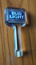 Bud Light Beer Lucite/Acrylic Tap Handle Budweiser Beer 7 Inches - £13.50 GBP