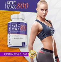 Keto Max 800 - Keto Diet  Burn Fat Increase Energy Pills - £23.18 GBP
