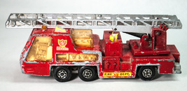 Matchbox Super Kings K-9 Fire Tender Fire Engine Ladder Truck 1972 Lesne... - $5.00
