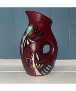 Native American Pottery Signed CROW 2010 New Mexico Signed Pitcher Hand ... - $753.77 MXN