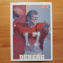 1991 Score #629 Steve DeBerg - Team MVP - Kansas City Chiefs - NFL - Fresh Pull - £1.41 GBP