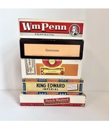 5 Vintage Cigar Boxes Lot: Wm Penn Bering Dutch Masters Nat’l Cigar King... - €12,97 EUR 5 Vintage Cigar Boxes Lot: Wm Penn Bering Dutch Masters Nat’l Cigar King... - €12,97 EUR
