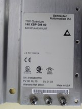 Schneider Electric 140 XBP 006  TSX Quantum  PV:00 RL: 75 SV:01.03 043502003 75 - £210.21 GBP