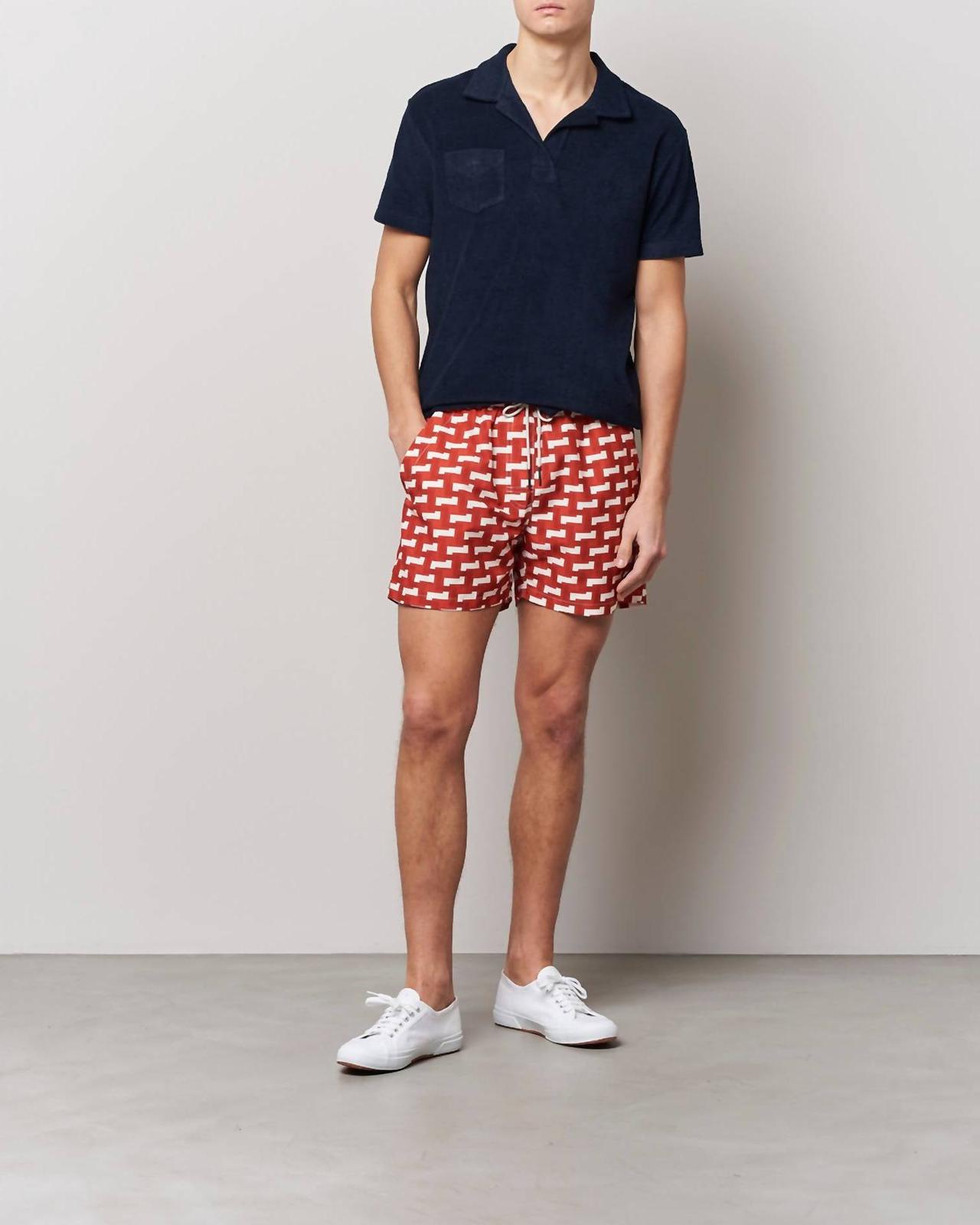 Oas Layer Zig Zag Swimshorts Size 2X - $61.38