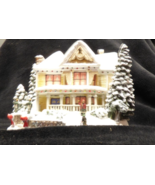 Hawthorne Village Thomas Kinkade Christmas Victorian Homestead COA LQQK - $54.95