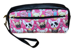 Sweet Puppy Pencil Case Dual Compartment Novelty Cool Graphic School Sup... - $17.72