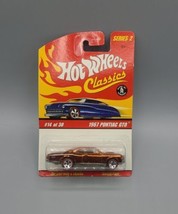 2005 Hot Wheels Classics Series 2 1967 Pontiac GTO #14/30 Orange J2770 H... - £7.63 GBP
