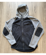 Merrell SelectPerformix Large Gray Full Zip Hoodie 6 Pockets Camping Hik... - $38.87 CAD