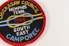 Vintage 1966 Chickasaw South East Camporee Boy Scouts America BSA Camp Patch - £9.34 GBP