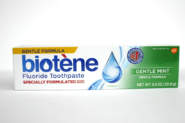 Biotene Gentle Mint Gentle Formula Fluoride Toothpaste 4.3 oz EXP 05/2025 - £27.32 GBP