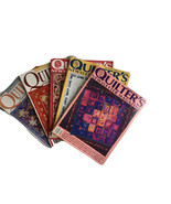 Quilter&#39;s Newsletter Magazine Lot of 5 1992, 2000, 2001 - £16.35 GBP