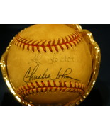 AL LEITER CHARLES JOHNSON SIGNED AUTO NO-HITTER 5-11-1996 GU&#39;ED BALL ALT... - $7,602.55 MXN