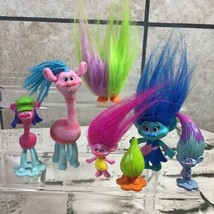 Dreamworks Trolls Figures Lot of 7 Assorted Toys  - £12.46 GBP