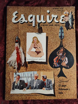 ESQUIRE magazine March 1949 Al Moore Pin-Up Girl Dick Miles John Gunther Muky - $32.40