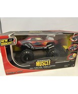 New Bright R/C Monster Muscle Pontiac GTO Car 49MHz Full Function Red Fl... - $47.32 CAD