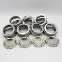 Set of 24 Ball Mason Jar Lids and Rings for Canning Regular Mouth - £6.48 GBP