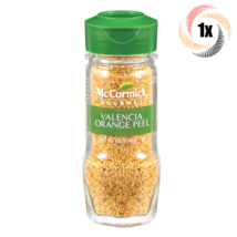 1x Shaker McCormick Gourmet Valencia Orange Peel Seasoning | GMO Free | 1.5oz - £11.34 GBP