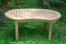 Windsor&#39;s Genuine Grade A Teak Kensington Kidney Shaped 47&quot; Coffee Table. World&#39; - £549.71 GBP