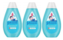 Johnson&#39;s Kids Clean and Fresh Shampoo and Wash 13.6 fl oz 3 Pack - $40.84