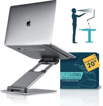 Adjustable Laptop Desk Stand - Foldable, Portable &amp; Ideal for All Laptop... - $163.30