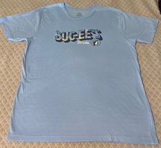 Buc-ee's Light Blue 100% Cotton Graphic T-Shirt Buc-ee the Beaver Florid... - $9.98