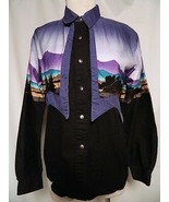 Vintage Womens Roper Western Rockabilly Cowgirl Button Front Shirt Made ... - $88.01 CAD
