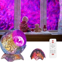 Starry Night Light Projector,Easter Decorations Eggs Star Projector Galaxy Light - £30.14 GBP