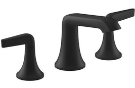 NEW SEALED Kohler K-22020-4-BL     Lavatory Faucet  Bathroom  Matte Black - $311.97