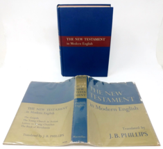 The New Testament in Modern English J.B. Phillips HC / DC with Plastic Cover - $49.95
