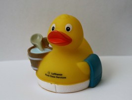 Lufthansa Airlines First Class Services Lounge Rubber Duck Sauna Bath Li... - $149.24