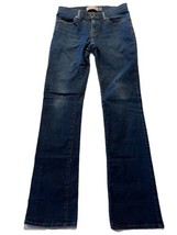 Gap Jeans Women’s 30x33 Blue Dark Wash Modern Bootcut Mid-Rise Denim Str... - $19.80