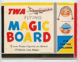 TWA Flying Magic Board KIds Fun Complete Trans World Airlines  - £13.31 GBP