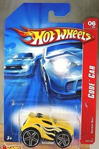 2007 Hot Wheels #90 Code Car 6/24 ROCKET BOX Yellow Variant wLrg Pr5 Spoke Whls - £5.89 GBP